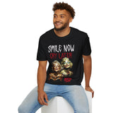 Smile Now, Cry Later - Marilyn Monroe T-shirt (FRONT PRINT)