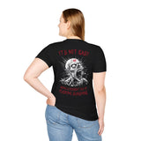Zombie, It's Not Easy Being a Ray of Sunshine T-shirt (BACK PRINT)