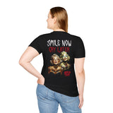 Smile Now, Cry Later - Marilyn Monroe T-shirt (BACK PRINT)