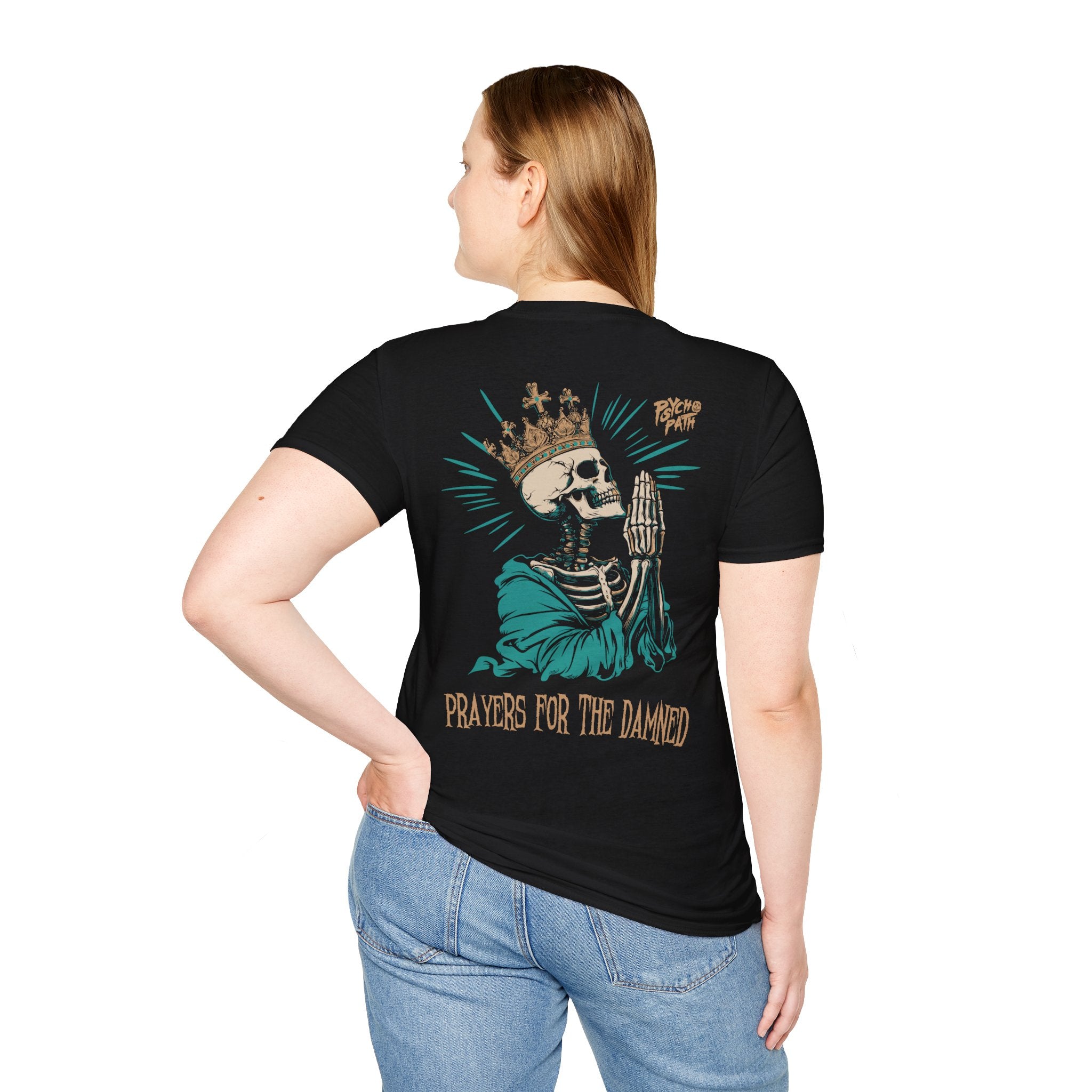 Prayers For The Damned T-Shirt (BACK PRINT)
